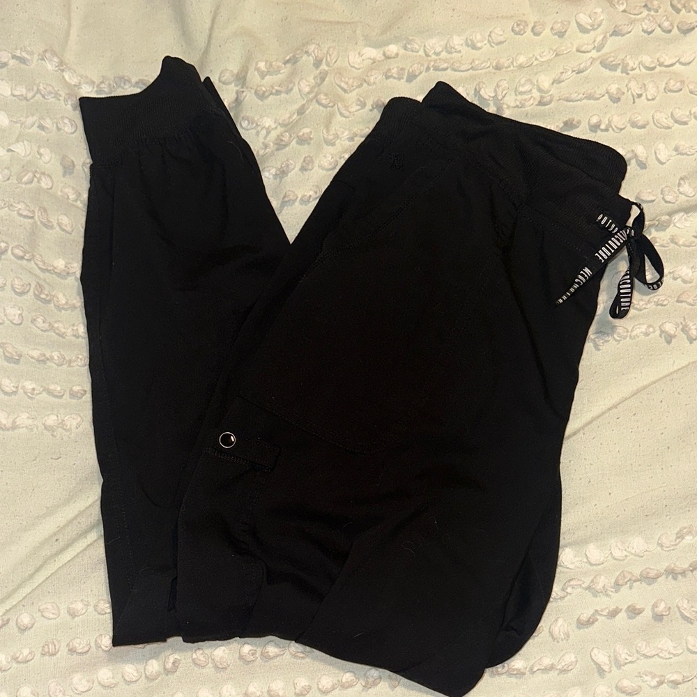 Med Couture Black Touch Jogger Pants